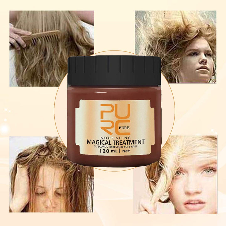 120ML PURC Magical Hair Conditioner, Advanced Molecular Hair Treatment, Unisex, Cream