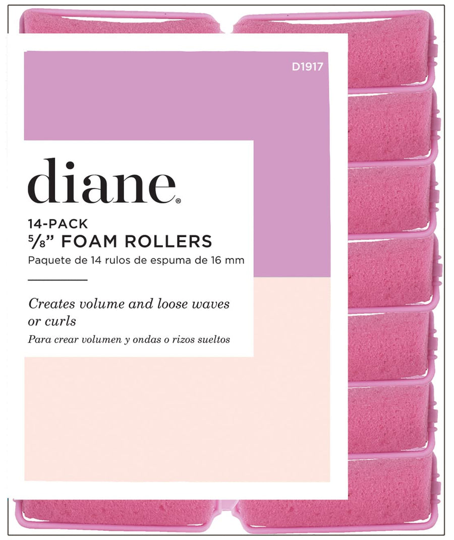 Foam Rollers, Pink, 5/8, 14/bag