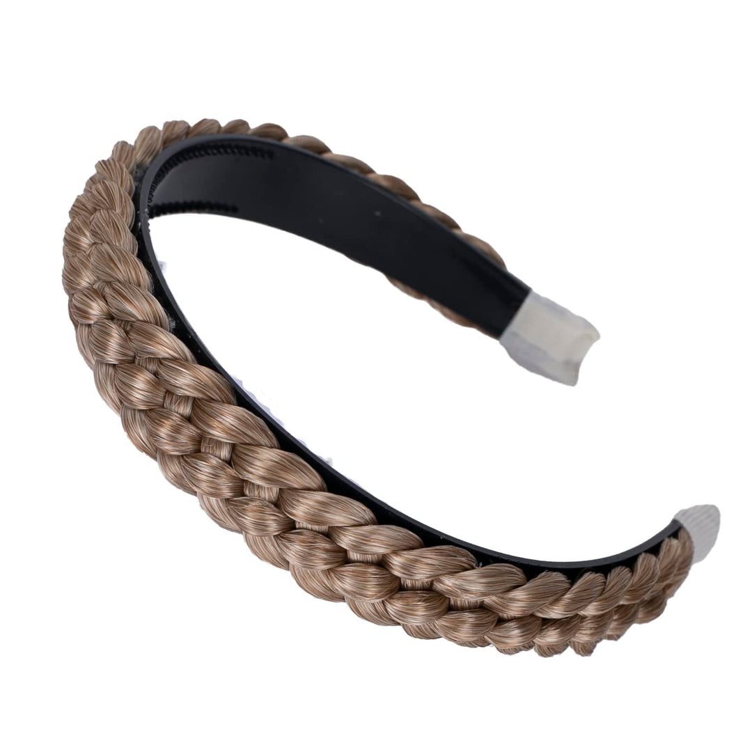 blonde mix # 27 / 613B HR3 : PRETTYSHOP Hair Band Plaited Braid Headband Hairpiece blonde mix # 27 / 613B HR3