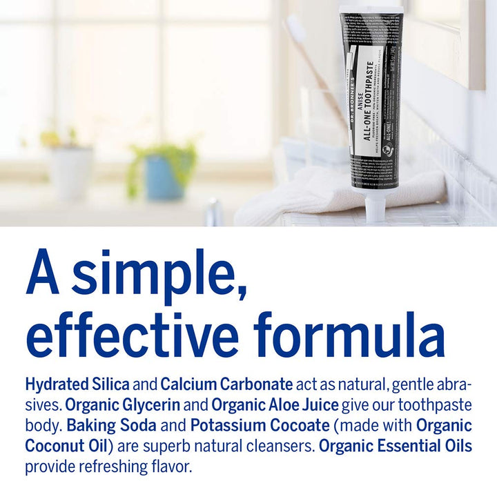 Dr. Bronner&#39;s Magic Soaps Toothpaste (Anise)
