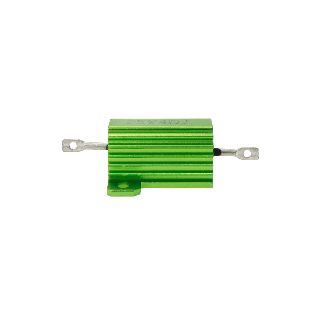 2 Pcs Aluminum Shell Wirewound Resistors, 25W 4 Ohm