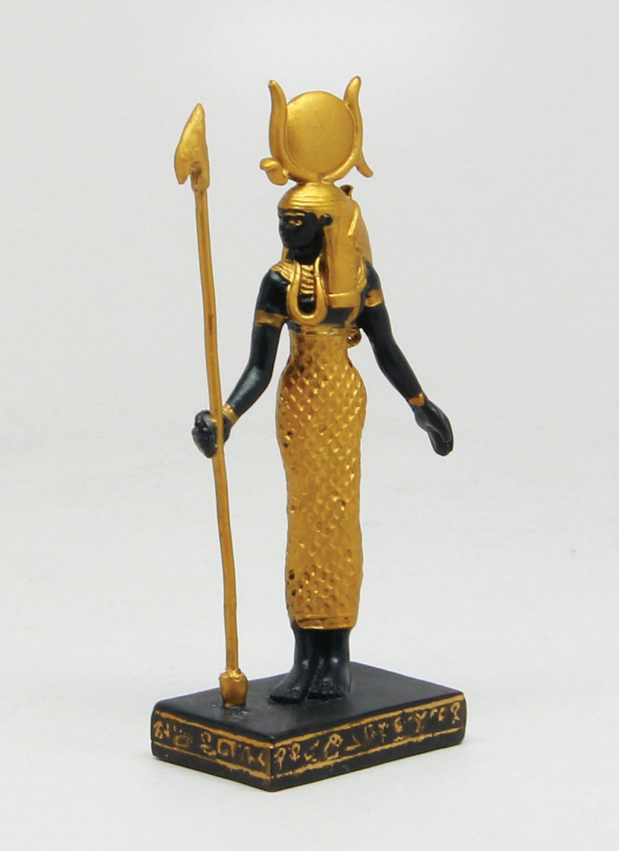 3.25 Inch Hathor Egyptian Mythological Guardian Statue Figurine