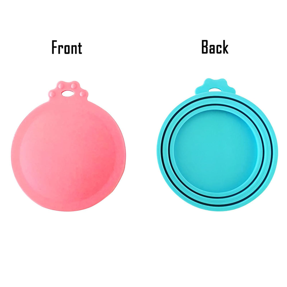 5 Pack Pet Can Covers/Dog Cat Food Can Lids/Universal BPA Free/Silicone Pet Food Can Lids Covers/Fits Most Standard Size Dog and Cat Can Tops for Pet Food Storage