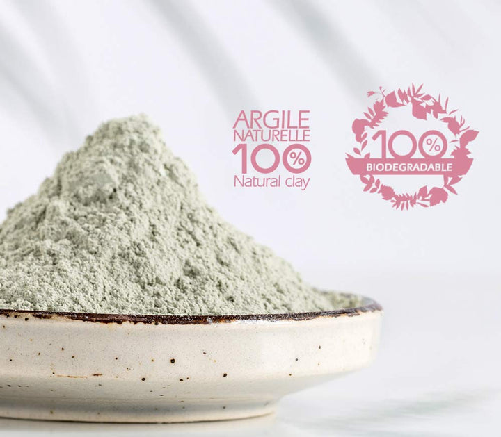 100% Natural White Clay Mask for Dull Complexions 100 Gr
