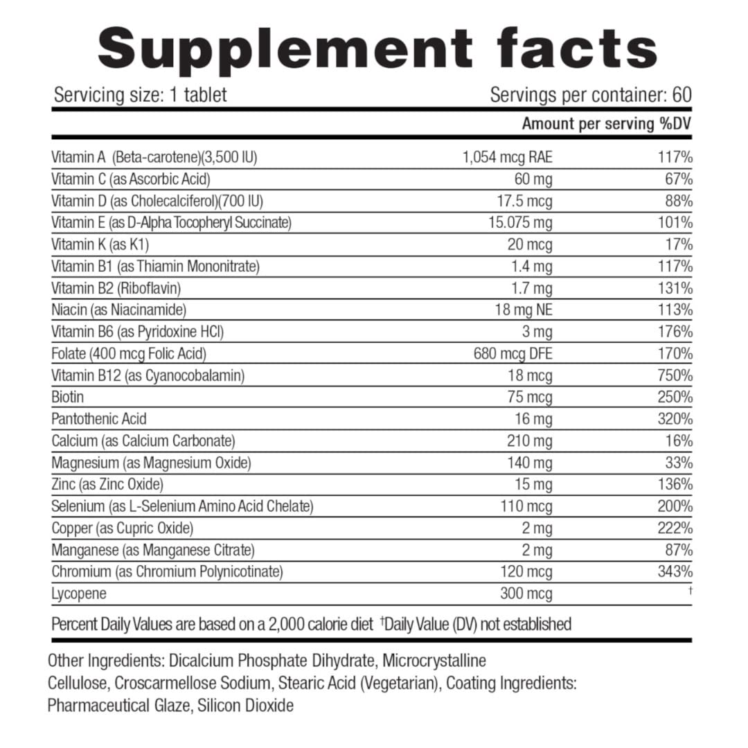 herbolab Multivitamin Once Daily, Max Strength Vitamins