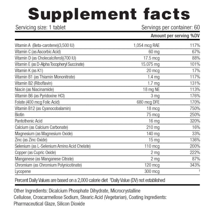 herbolab Multivitamin Once Daily, Max Strength Vitamins