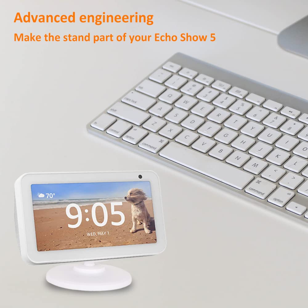 AutoSonic Stand for Amazon Echo Show 5 (1st Gen and 2nd