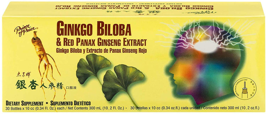 Prince Of Peace Ginkgo Biloba & Red Panax Ginseng E
