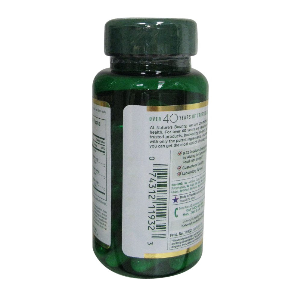 Nature's Bounty Ginseng Complex Herbal Health Capsu