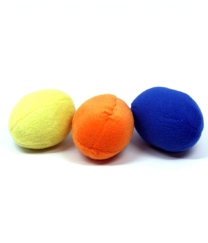 Squeakin&#39; Eggs Plush Replacement Dog Toys - 3 Pack