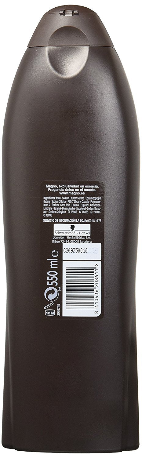 Magno Magno la Toja Classic Shower Gel 550ml gel, pack of 2