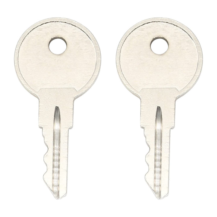 2 Pcs CH751 751CH Controller Door Keys Compatible with T-Handles Side Boxes RV Campers Storage Lockers Boats Display Cases
