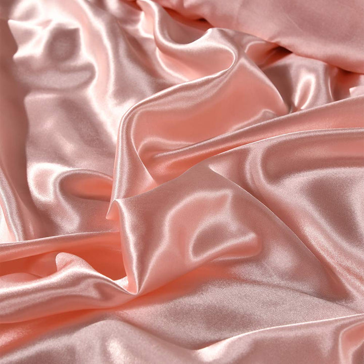Erosebridal Hotel Pink Duvet Cover Twin/Single Silk Lik