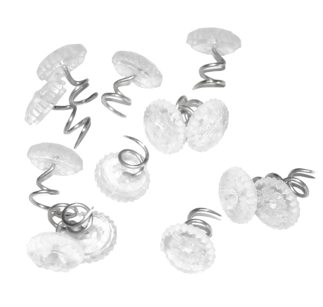 Attmu 60 Pcs Upholstery Tacks Headliner Pins Clear Head