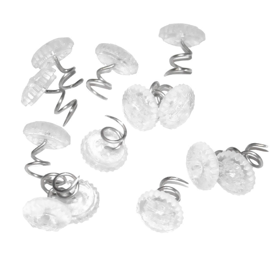 Attmu 60 Pcs Upholstery Tacks Headliner Pins Clear Head