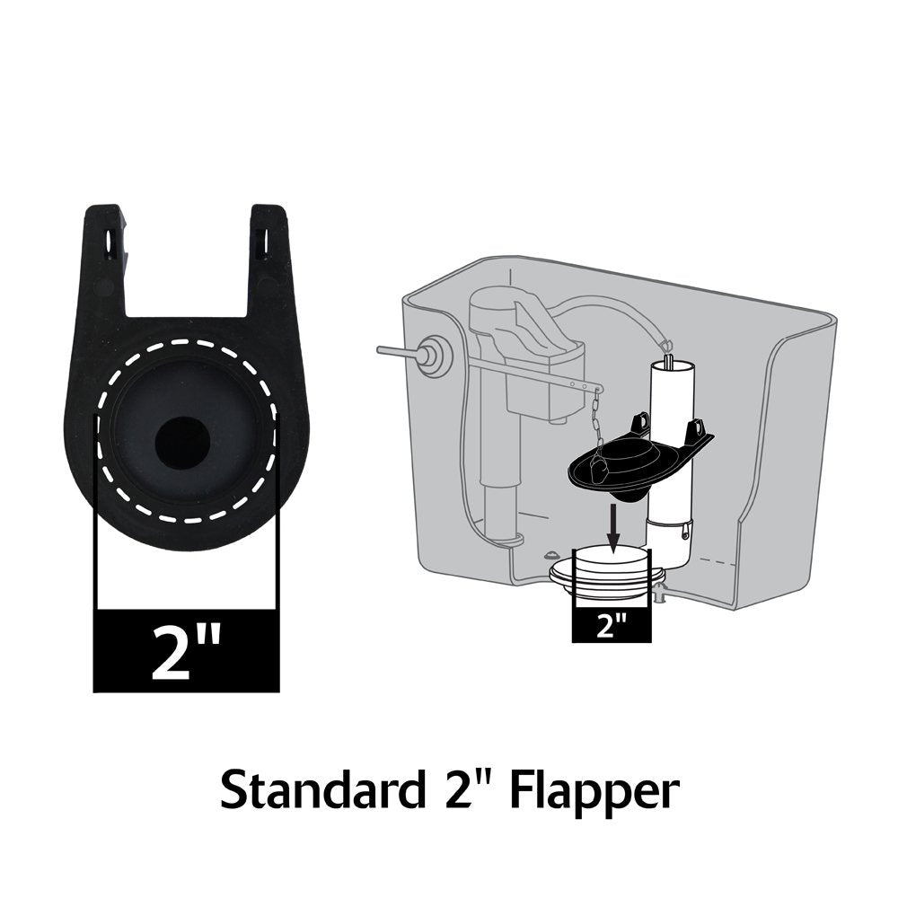 Korky 54BP Toilet Tank Flapper - Easy to Install - Made