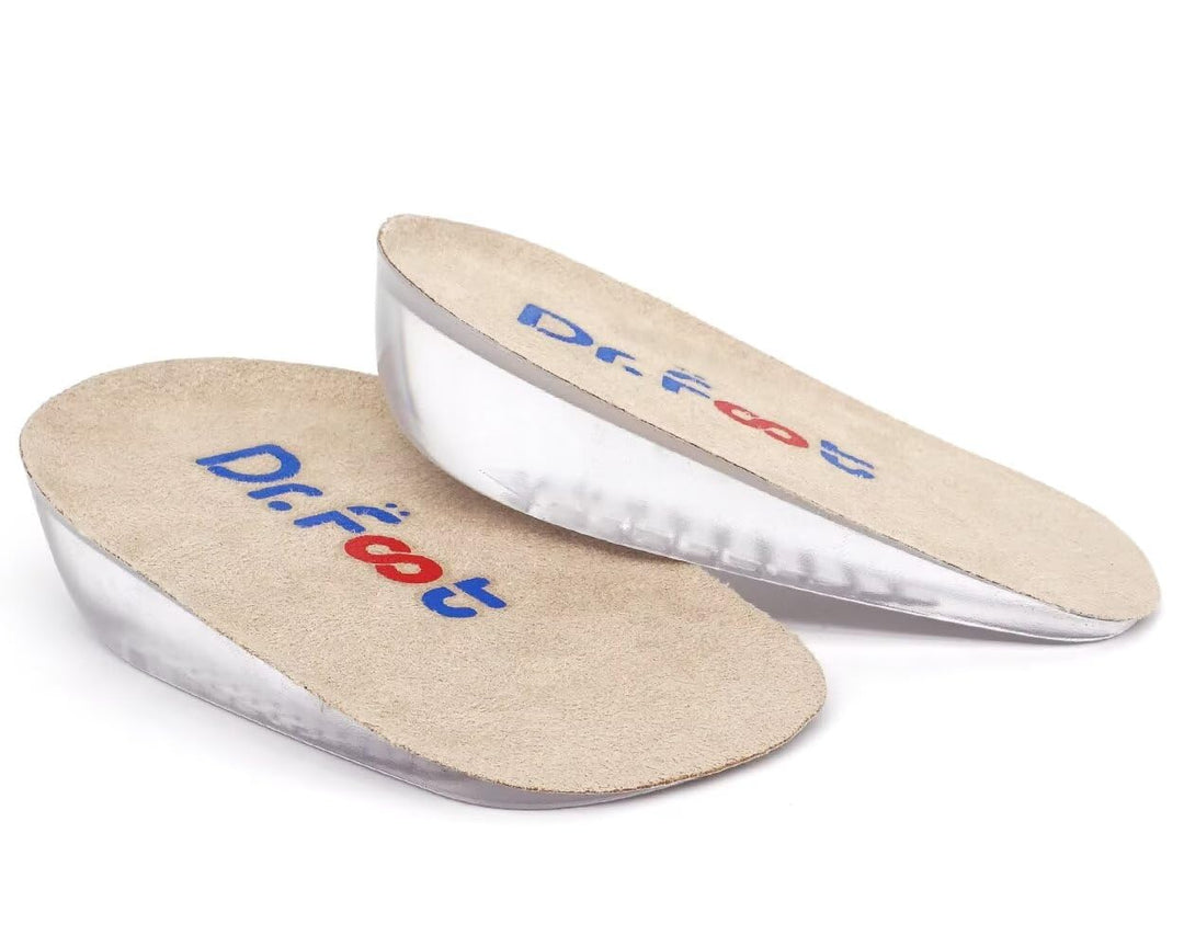 Dr.Foot Height Increase Insoles, Heel Cushion Inserts, 