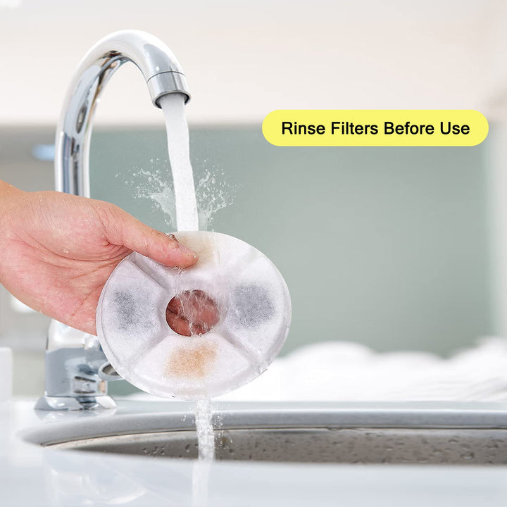 Cat/Pet Water Fountain Filters, 12 Pieces Set Pack of 8