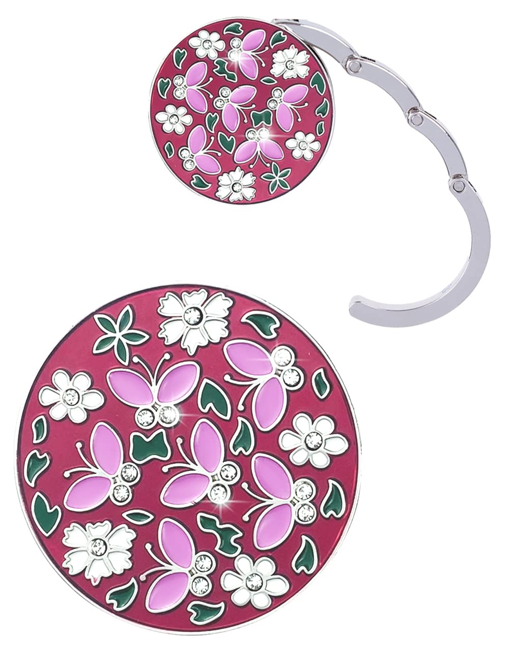 Foldable Purse Womens Bag Hook, Table Hanger for Women's Bag Storage, Folding Handbag Hook for Table (Elephant)