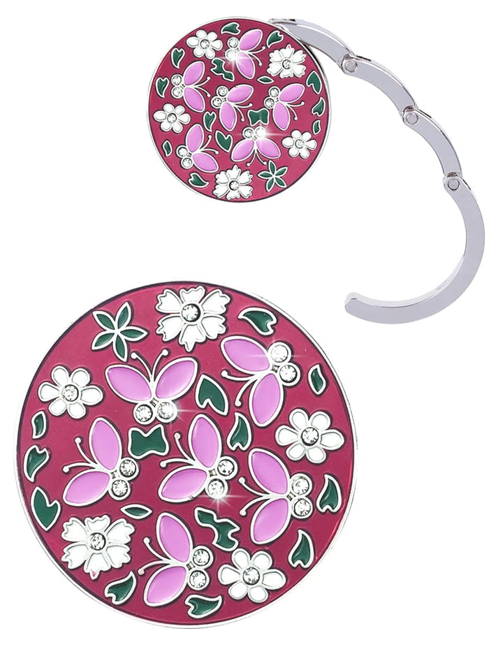 Foldable Purse Womens Bag Hook, Table Hanger for Women&#39;s Bag Storage, Folding Handbag Hook for Table (Elephant)