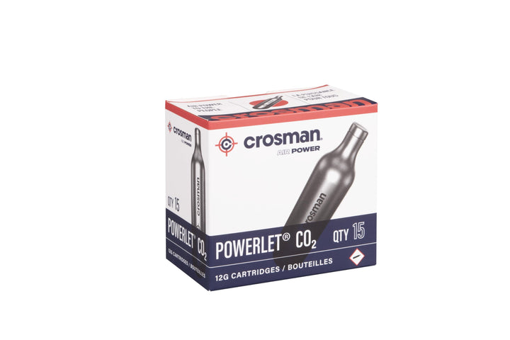 Crosman 15-Count CO2 Cartridges For Air Rifles And Air 