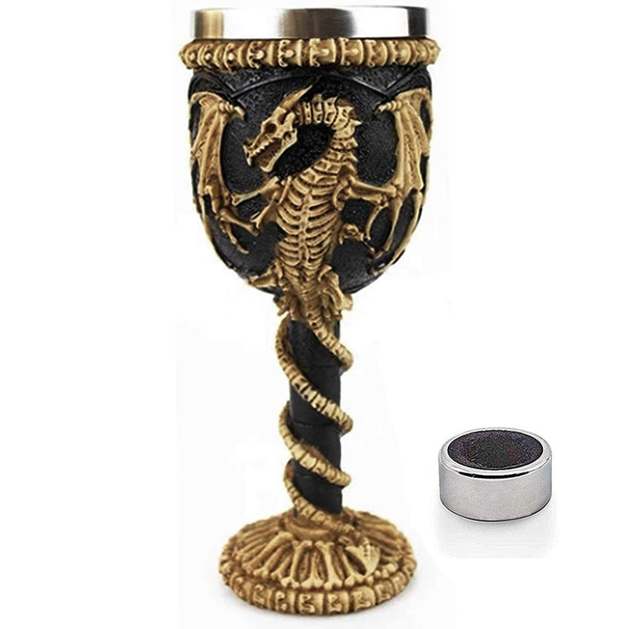 Medieval GOT Dragon Chalice Goblet Dungeons & Drago