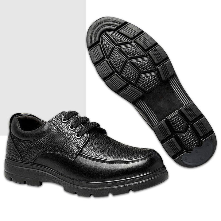 TOVOT 30 pcs Heel Plates Black Shoe Heel Taps Rubber Ti