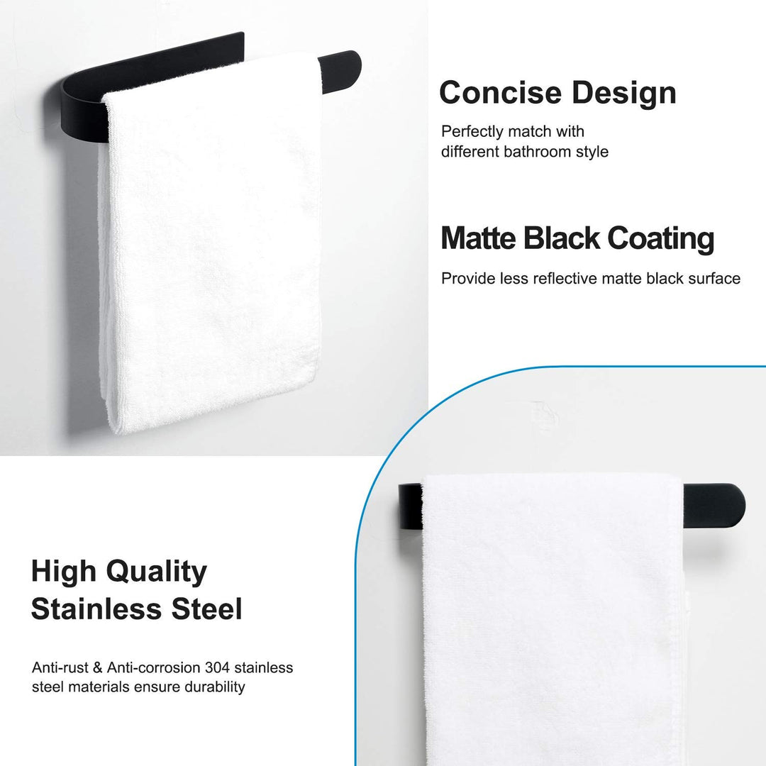 HouseAid Self Adhesive Hand Towel Holder for Bathroom, 