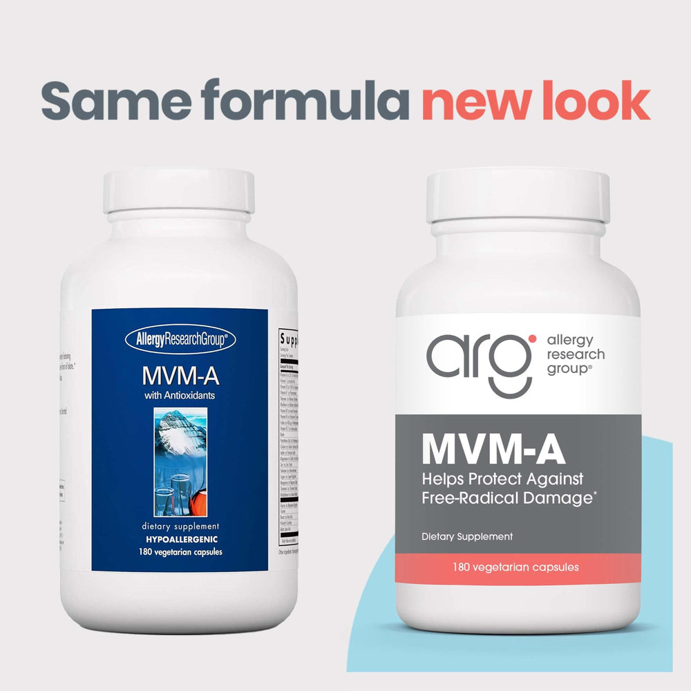- MVM-A with Antioxidants - Complete Multivitamin/Multimineral - 180 Vegetarian Capsules