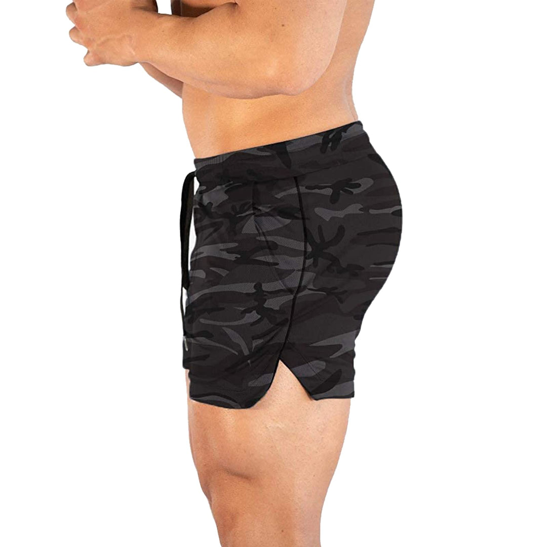 CEHT Mens Athletic Shorts Quick Dry Bodybuilding Mens W