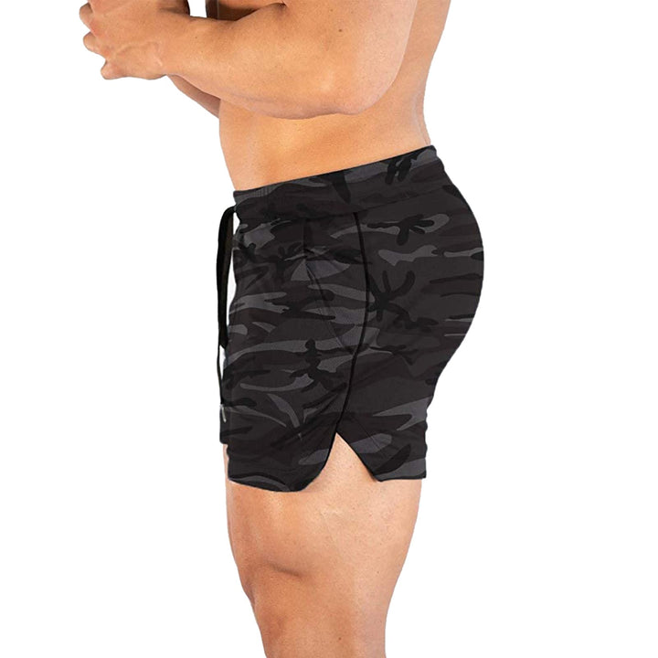 CEHT Mens Athletic Shorts Quick Dry Bodybuilding Mens W