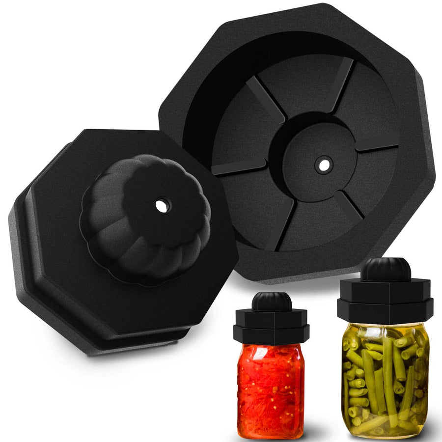 Mason Jar Vacuum Sealer Kit, BABORUI Upgraded Silicone 