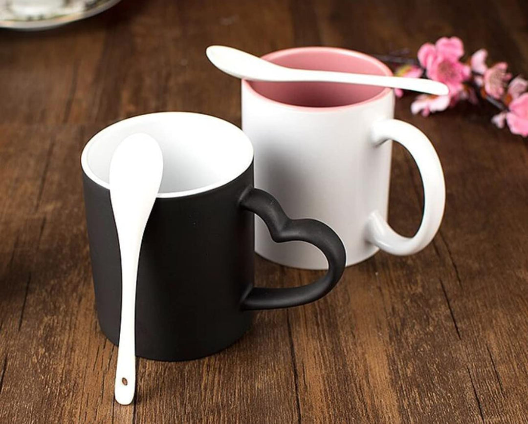 5inch 6inch Japanese Ceramic Spoon Salt Coffee Mini White Sugar Dessert Dinner Soup Spoons 10pcs Packed White Color (13cm, 10)