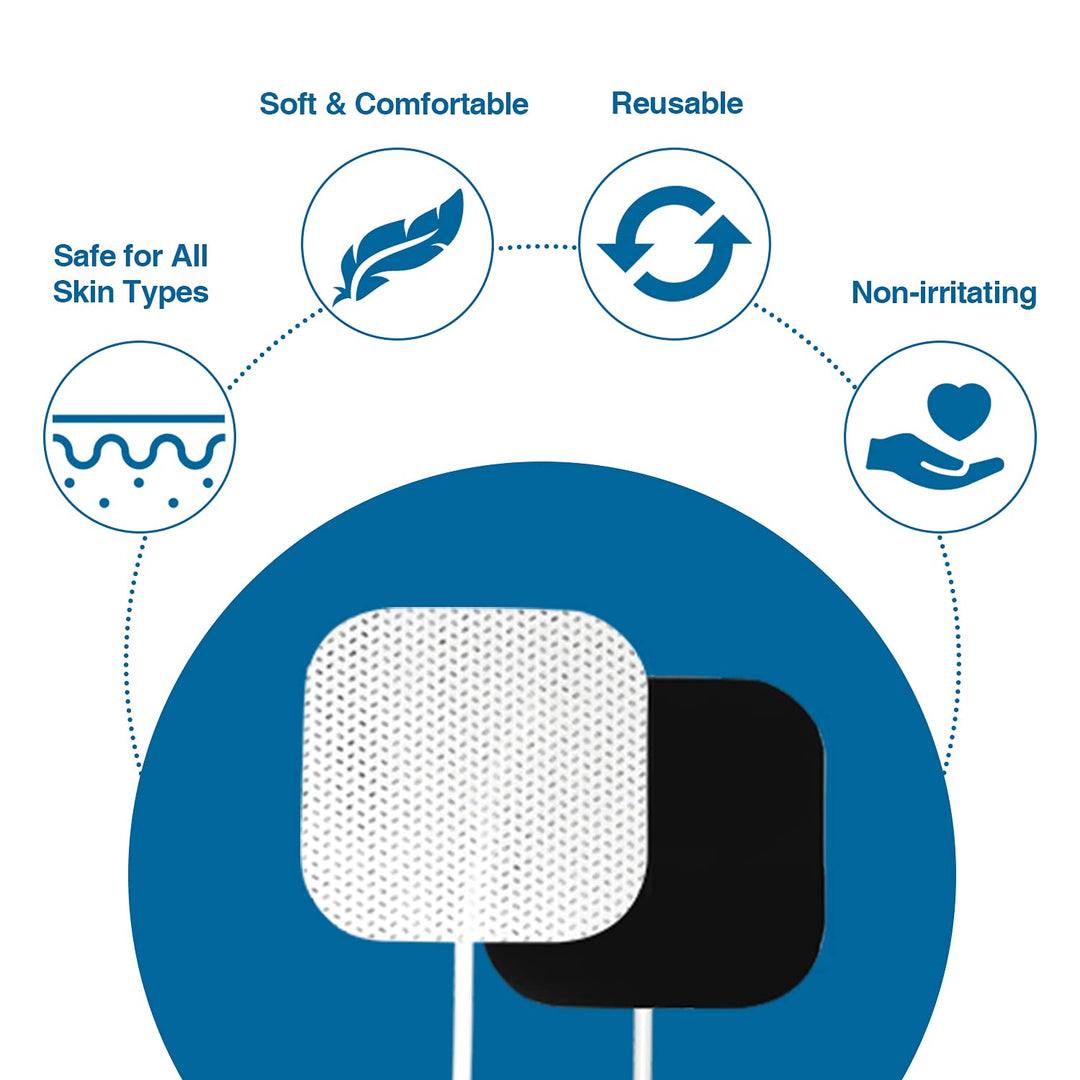 ChoiceMMed Replacement Pads for Electronic Pulse Stimul