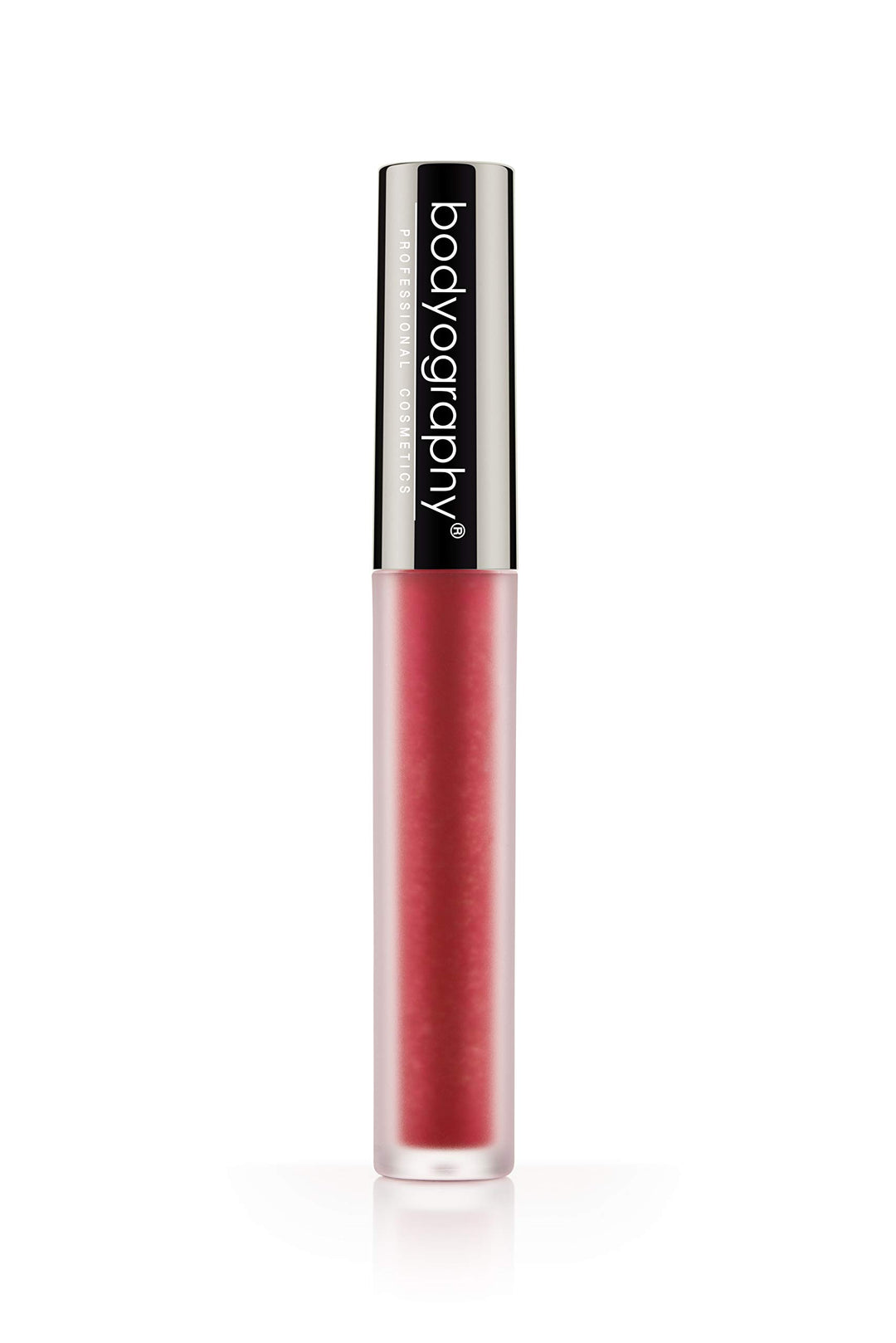 Metallic Liquid Lipstick (Strawberry): Bright Red Salon Makeup Long-Wearing Lipstick w/Sheen | Vegan, Gluten-Free, Cruelty-Free, Paraben-Free