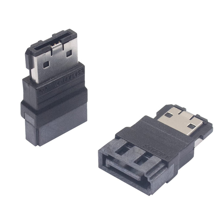 SATA to ESATA Adapter, Sata Adapter, ESATA 7Pin Female to SATA 7Pin Male Extende Adapter. (2Pack)