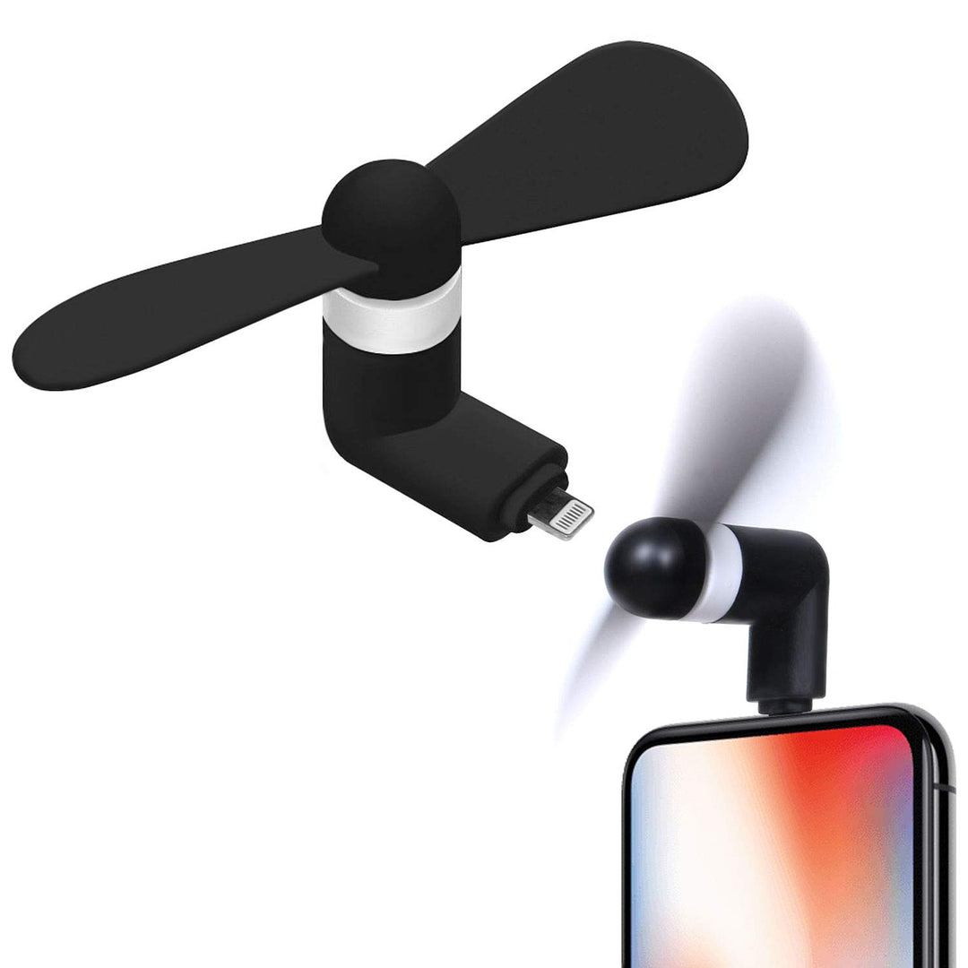 Cellet Mini Portable USB Fan Compatible with Apple iPho