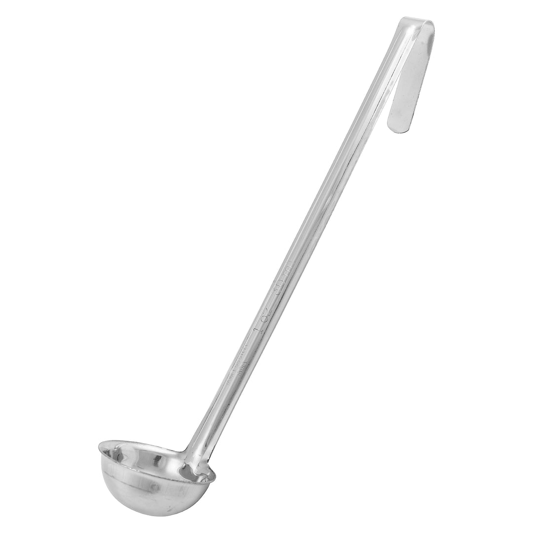 Winco One Piece Ladle, 1 Ounce, Stainless