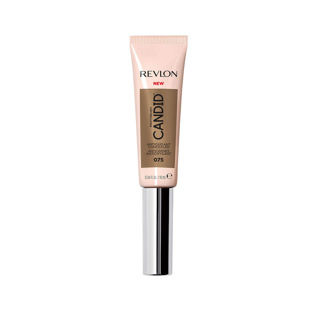 Revlon PhotoReady Candid Concealer, with Anti-Pollution, Antioxidant, Anti-Blue Light Ingredients, without Parabens, Pthalates and Fragrances; Hazelnut.34 Fluid Oz