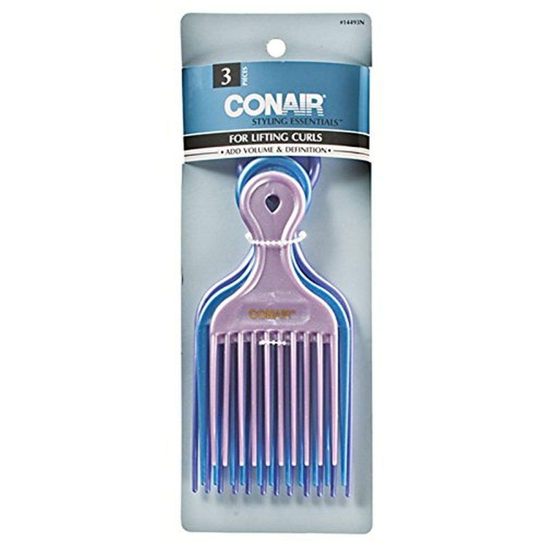 14493z 3 Count Pro Styling Hair Lift Combs