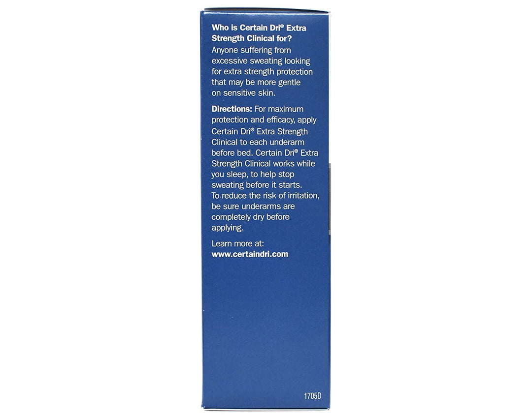DSE Certain Dri Anti-perspirant Solid Stick - 1.7 Oz, U