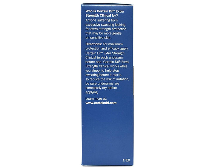 DSE Certain Dri Anti-perspirant Solid Stick - 1.7 Oz, U