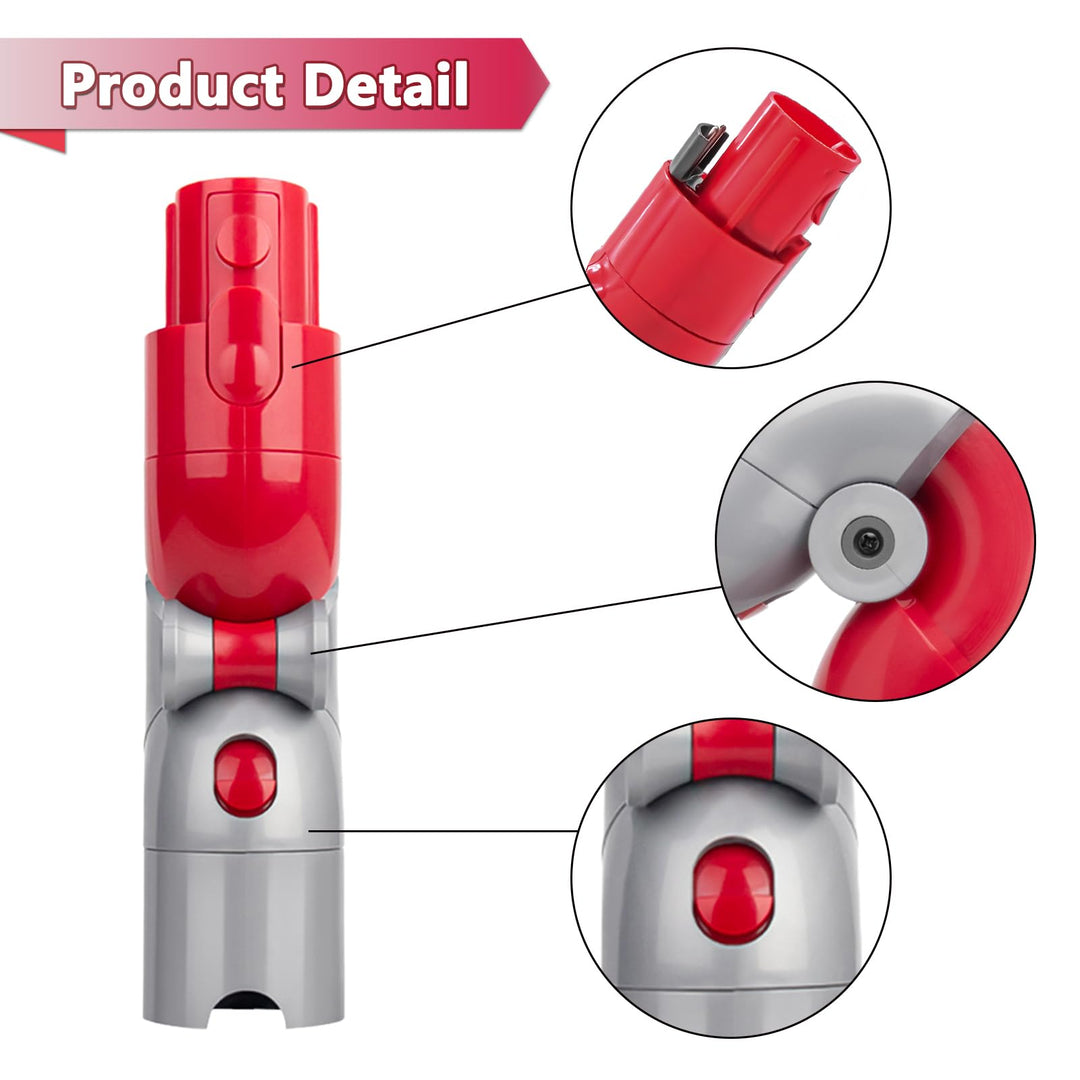 Top Bottom Adapter Compatible with Dyson V7 V8 V10 V11 Quick Release Adaptor Tool Bottom Adapter 967762-01 Top Adapter Home Cleaning Tool