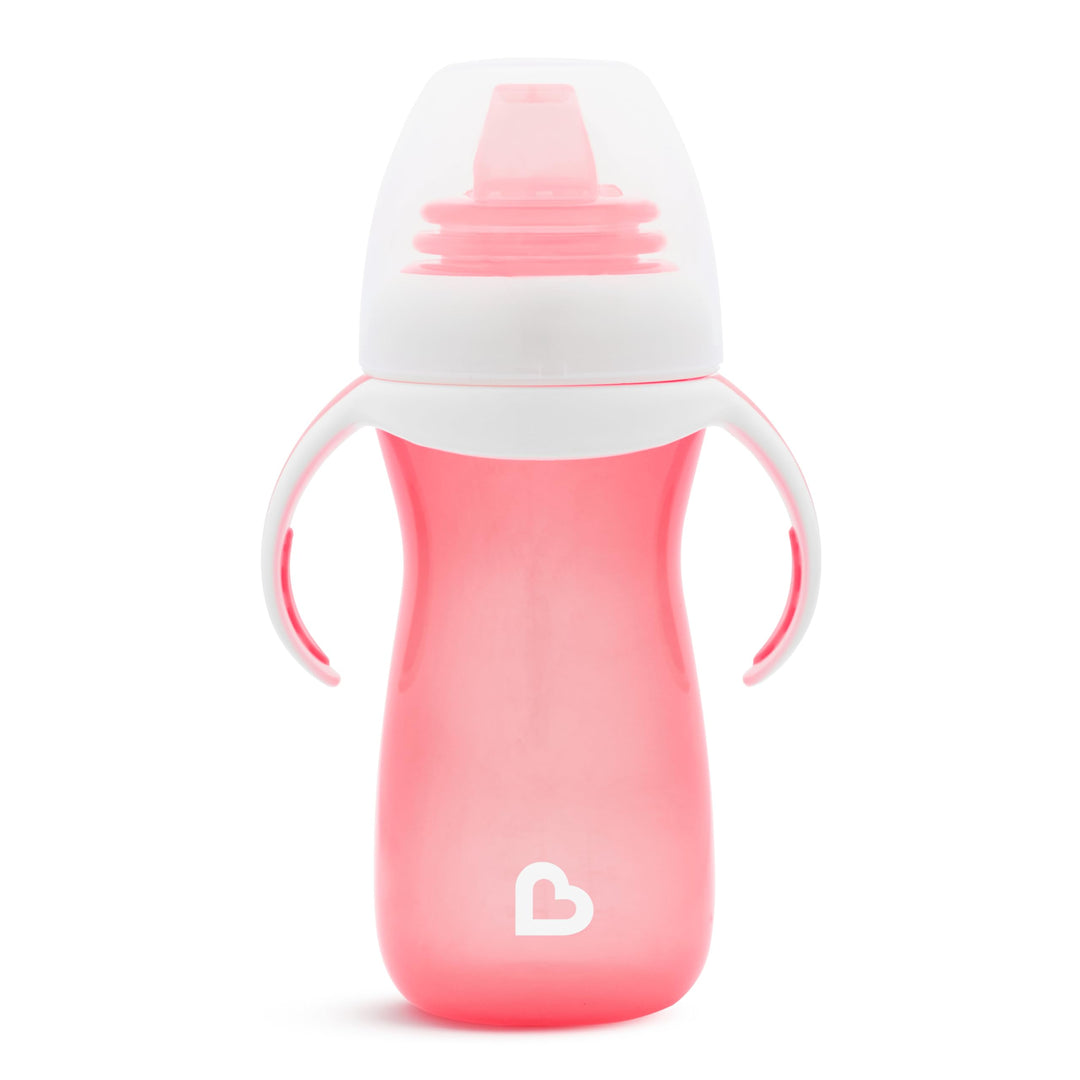 Munchkin® Gentle™ Transition Sippy Cup with Trainer Handles, 10 Ounce, Pink