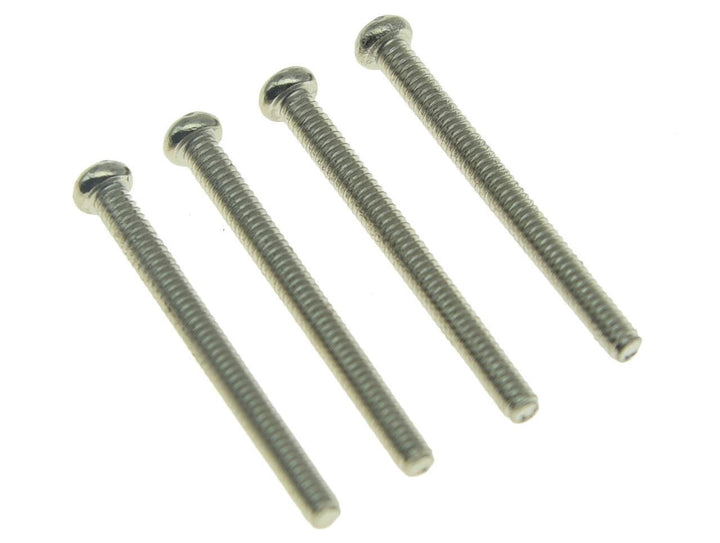 Pack of 20 USA/Imperial Thread Guitar Humbucker Pickup Screws Humbucker Pickup Height Screws with Springs for GB/EMG/Seymour Duncan/Dimarzio Nickel