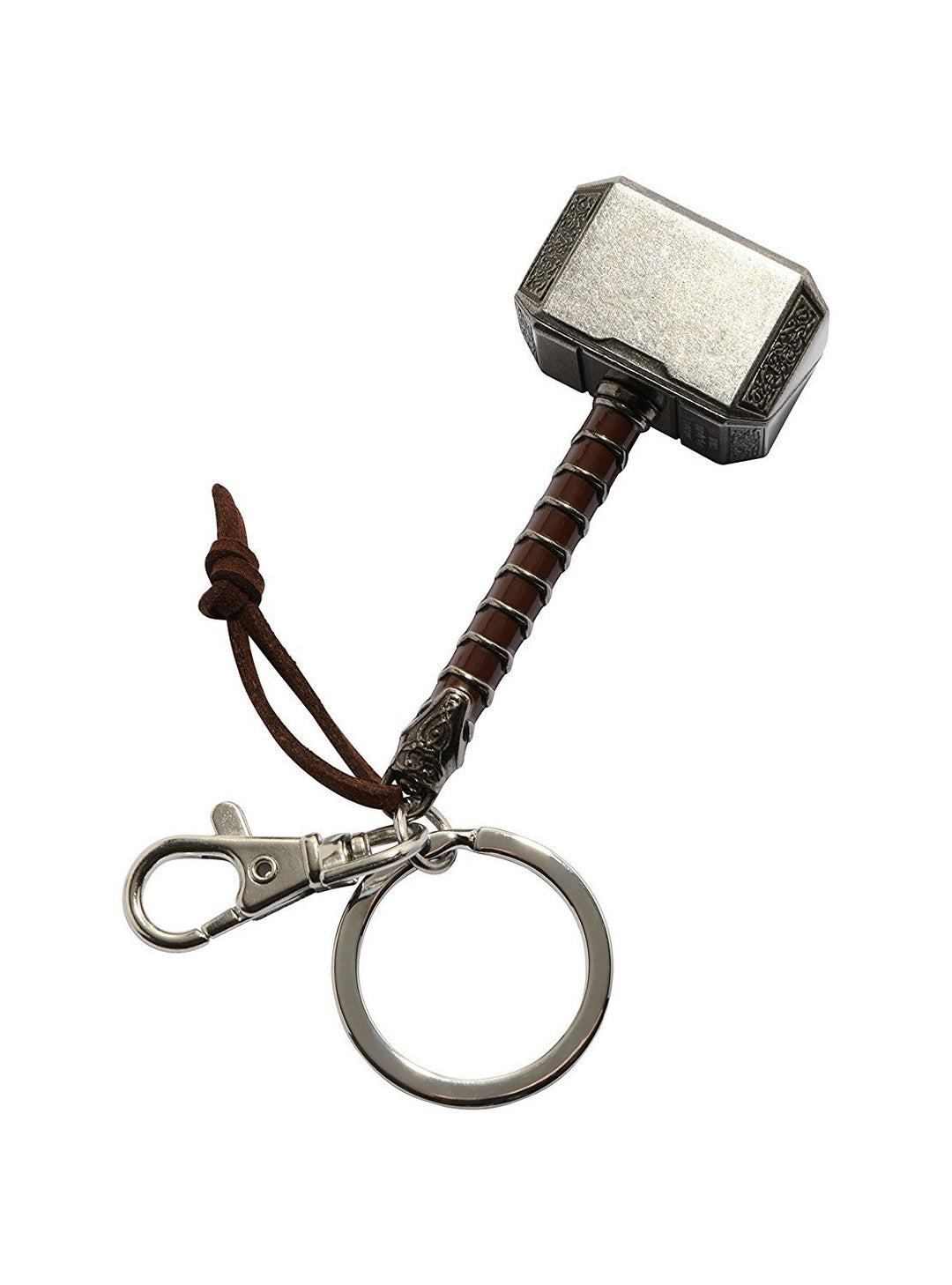 Marvel Thor The Dark World Hammer Pewter Silver Keychain - 67868