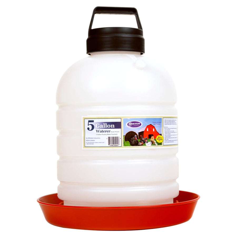 Farm Tuff Durable Top Fill Hanging Plastic Automatic Po