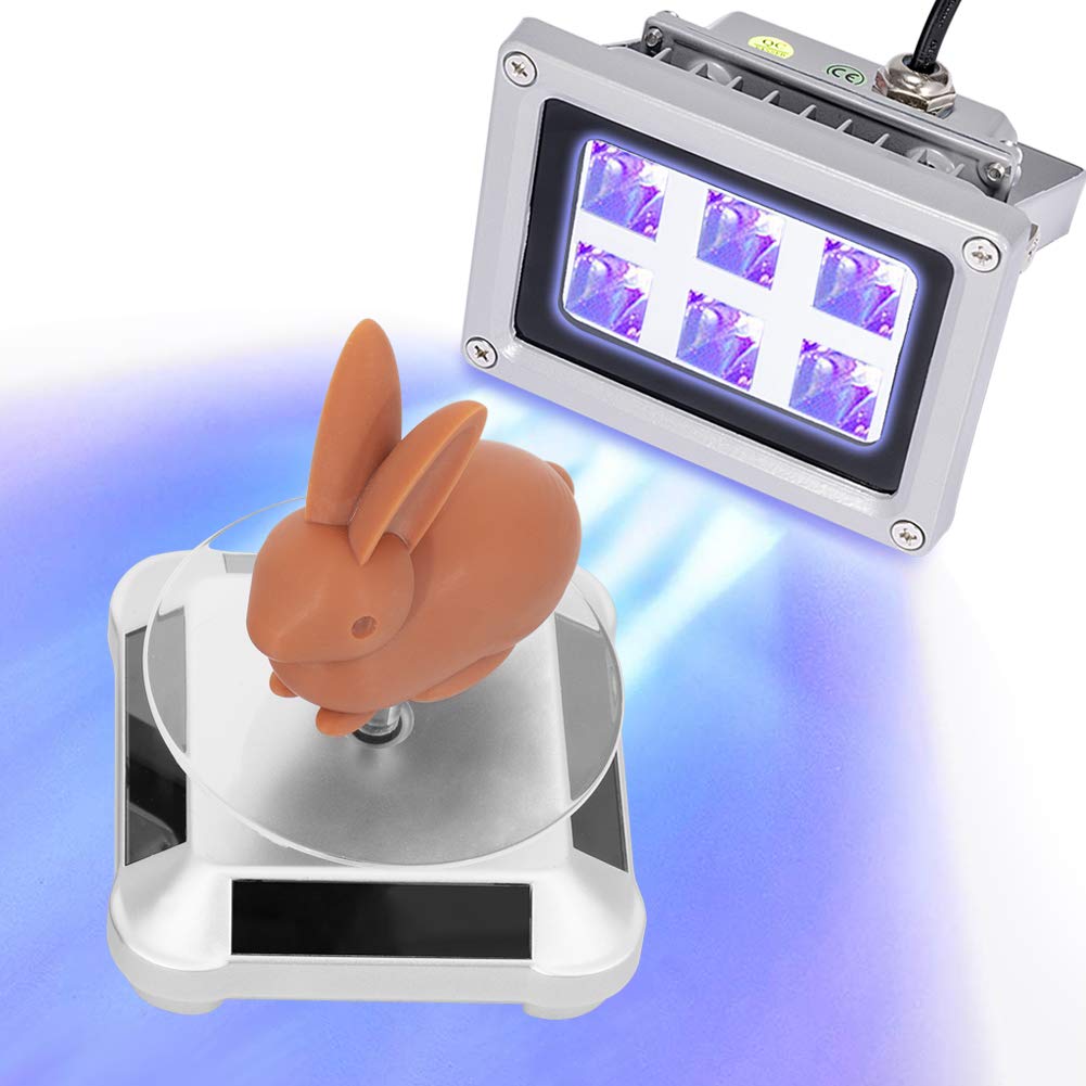 3D Printer UV Resin Curing Light with Solar Turntable 3