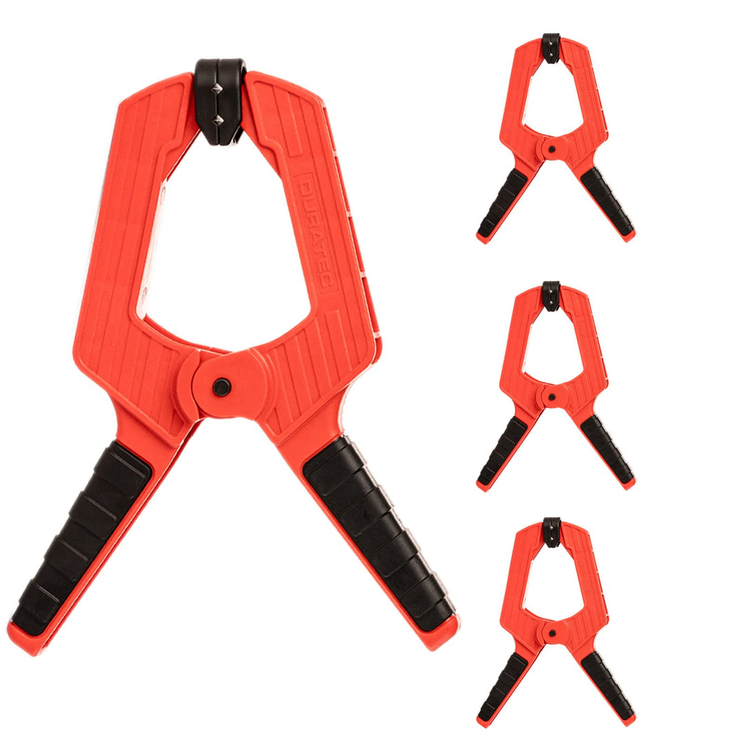 JUNGLE TOOLS Spring Clamps 9 inch,Powerful Clamping Force 9 inch spring clamps, Durable Large Spring Clamps (4, 9 inch)