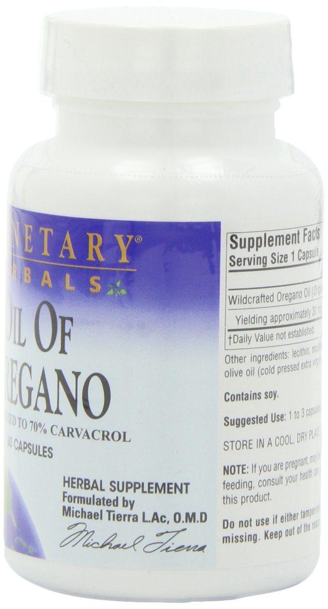 Planetary Herbals Oil of Oregano, May Provide Support T